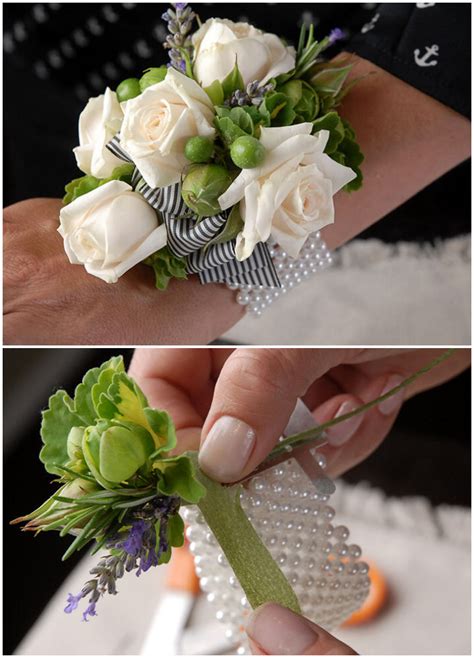 simple corsage ideas.